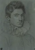 Оттавио Леони. Автопортрет. Ок. 1595–1597