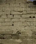 Рельеф и надпись, посвящённые победе фараона Шешонка I над израильтянами в 930 до н. э. Храмовый комплекс в Карнаке (Египет)