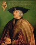Альбрехт Дюрер. Портрет императора Максимилиана I. 1519
