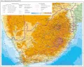Общегеографическая карта ЮАР