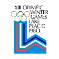 Эмблема XIII Олимпийских зимних игр в Лейк-Плэсиде (США). 1980