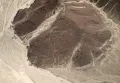 Антропоморфный геоглиф на плато Наска
