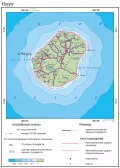 Общегеографическая карта Науру