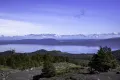 Озеро Вильяррика (Чили). Вид с вулкана Вильяррика