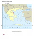 Сескло на карте Греции