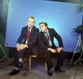 Виктор Ильченко и Роман Карцев. 1980-е гг. 