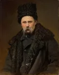 Иван Крамской. Портрет Тараса Григорьевича Шевченко. 1871