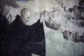 Бернардино Ланцани. Святой Майоль благословляет корабли. Фреска. Капелла Святого Майоля в базилике Сантиссимо Сальваторе, Павия (Италия). Ок. 1507