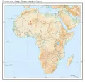 Плоскогорье Адрар-Ифорас на карте Африки