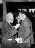 Виктор Хаин и Поль Фурмарье. 1956