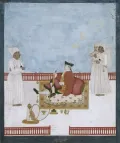 Дип Чанд. Портрет чиновника Ост-Индской компании. Муршидабад или Патна. Ок. 1760–1764