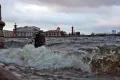 Наводнение в Санкт-Петербурге, вызванное нагоном воды из Финского залива (Россия). 7 декабря 2015