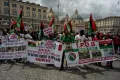 Демонстрация организации «Коренные народы Биафры» в ходе международного марша за свободу. Пьяцца-дель-Пополо, Рим. 30 мая 2019