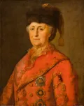 Михаил Шибанов. Портрет Екатерины II в дорожном костюме. 1787