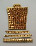 Элементы гуннской конской упряжи из золота, меди и бронзы. 4–5 вв.