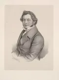 Карл Фридрих Ирмингер. Портрет Йозефа Людвига Раабе. Ок. 1850