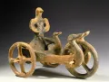 Вотивная колесница, керамика. Дупляй (Сербия). 2-я половина 2 тыс. до н. э.