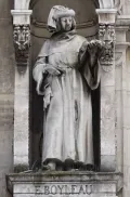 Анри Аллуар. Статуя Этьена Буало на фасаде Ратуши, Париж