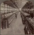 Сновальный цех ткацкой фабрики. Белфаст (Ирландия). 1903