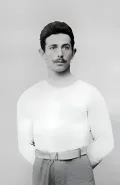 Альфред Флатов на Играх I Олимпиады в Афинах. 1896