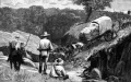 Британская экспедиция на землю народа шона. Иллюстрация из газеты: The Illustrated London News. 1890
