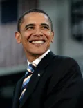 Барак Обама во время президентской кампании 2008