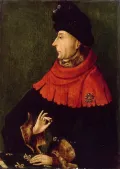 Портрет Жана Бесстрашного. Копия 1-й четверти 15 в. с оригинала ок. 1405–1410