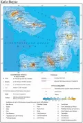 Общегеографическая карта Кабо-Верде