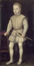 Портрет Генриха IV, короля Франции и Наварры, в детстве. 1557