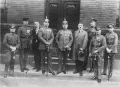 Обвиняемые на процессе Адольфа Гитлера и Эриха Людендорфа после вынесения приговора. 1 апреля 1924