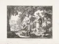 Бартоломео Пинелли. Нума Помпилий и нимфа Эгерия. 1818