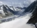 Ледник Аржантьер во Французских Альпах (Франция)