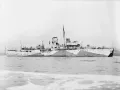 Британский корвет типа «Флауэр» HMS Campunala. 1940-е гг.