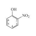 Структурная формула 2-нитрофенола