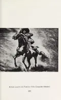 Леопольдо Мендес. Конный портрет Франсиско Вильи. Иллюстрация из книги: Mariano Azuela. Los de abajo
