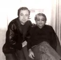Фарадж Караев с отцом Кара Караевым