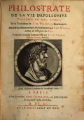 Philostrate de la vie d'Apollonius Thyaneen. Paris, 1611 (Филострат. Жизнь Аполлония Тианского)