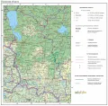 Общегеографическая карта Псковской области