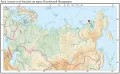 Река Алазея и её бассейн на карте России