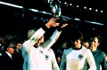 Сборная Чехословакии в форме сборной ФРГ отмечает победу на чемпионате Европы по футболу. Стадион «Црвена Звезда» (Белград). 1976
