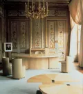 Кабинет министра культуры Жака Ланга во дворце Пале-Рояль в Париже. Дизайнер Андре Путман. 1984–1985
