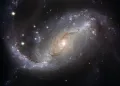 Спиральная галактика NGC 1672