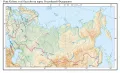 Река Кубань и её бассейн на карте России