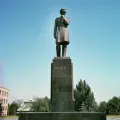 Памятник Чокану Валиханову, Алма-Ата. 1969. Скульптор Хакимжан Наурызбаев. Архитектор Шот-Аман Валиханов