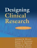 Designing clinical research