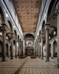 Филиппо Брунеллески. Неф церкви Сан-Лоренцо во Флоренции. 1421 – 1470-е гг.