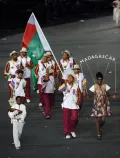 Сборная Мадагаскара на открытии Игр XXX Олимпиады в Лондоне. 2012