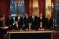Подписание Дейтонских соглашений. Елисейский дворец, Париж. 14 декабря 1995