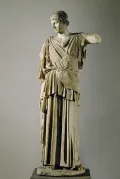 Изображение пеплоса на статуе Фидия «Афина Лемния». Афинский Акрополь. Середина 5 в. до н. э. Римская копия