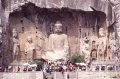 Статуя Будды из храма Фэнсянь. Гроты Лунмэнь, Лоян (Китай). 7 в.